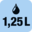 1,25 Liter