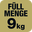 9kg Füllmenge