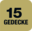 15 Maßgedecke