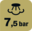7,5 Bar