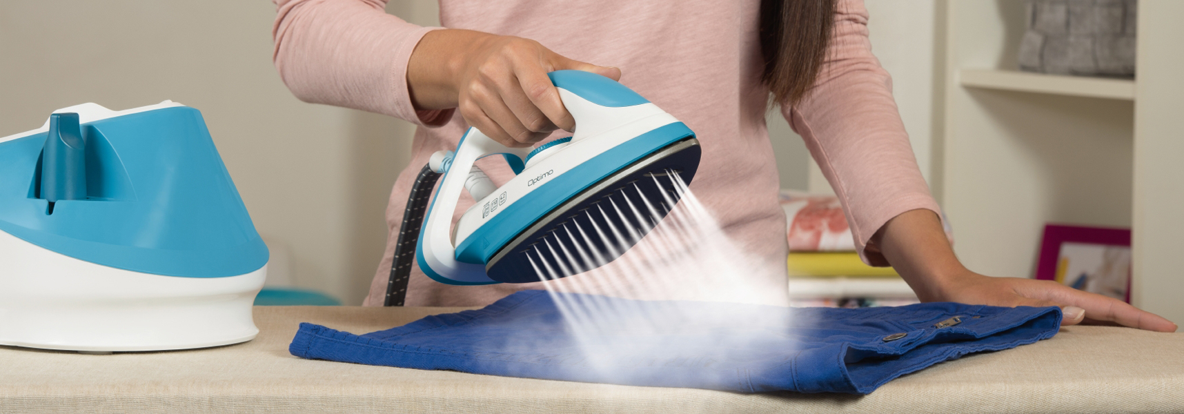 Tefal Dampfbügeleisen beim gebrauch